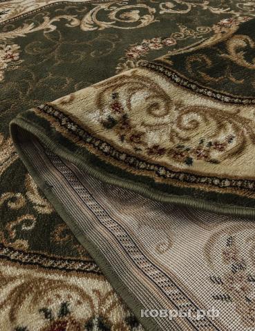 ковер Merinos Olympos d066 green овал — фото 2