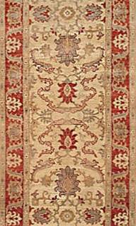 Афганский ковер ручной работы Чуби 0.83x2.89м