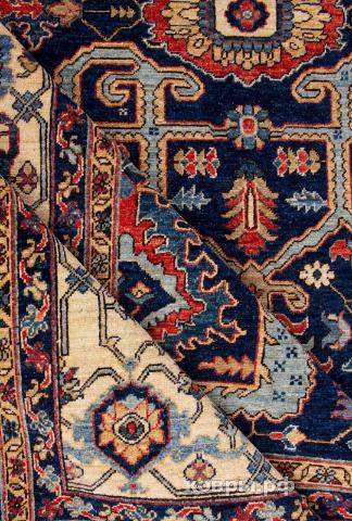 ковер ручной работы Пакистанский ковер ручной работы Казах 2.75x3.67м — фото 8