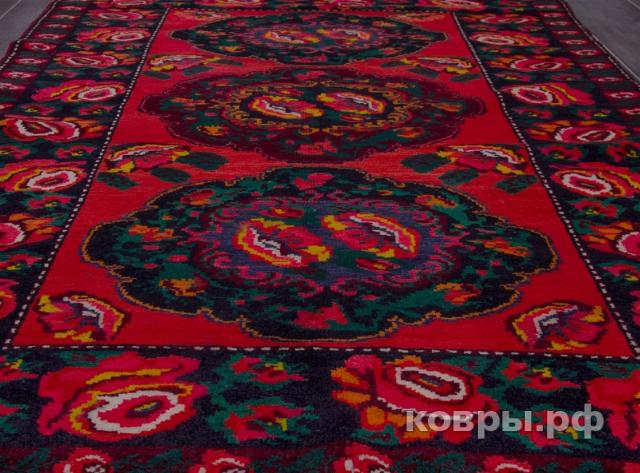 ковер ручной работы Дагестанский ковер ручной работы Роза 1.21x2.2м — фото 3