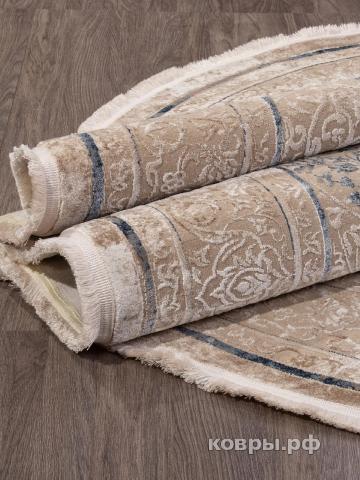 ковер KARMEN HALI LISSABON SI054A BROWN / BROWN Овал — фото 4