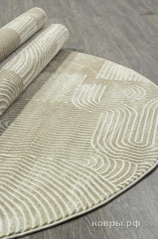 ковер VALENTIS SIROCCO E508AK D.BEIGE / BEIGE Овал — фото 3