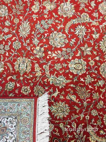 ковер ручной работы Шелковый Индийский ковер ручной работы Kashmir (Кашмир  авшан) 2.99x2.15 — фото 2