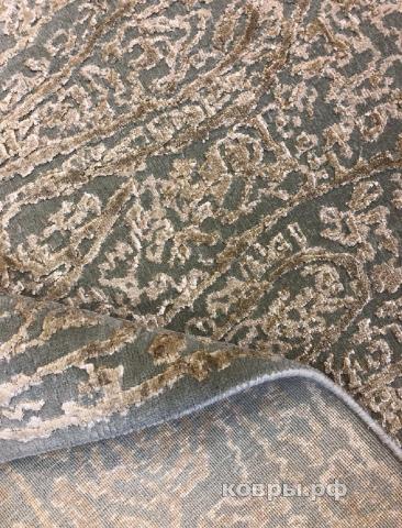 ковер ручной работы Индийский ковер ручной работы из шелка и шерсти 2.46x3.12 — фото 2