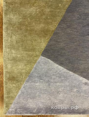 ковер ручной работы Индийский ковер ручной работы из шелка и шерсти 3.99x2.99 — фото 2