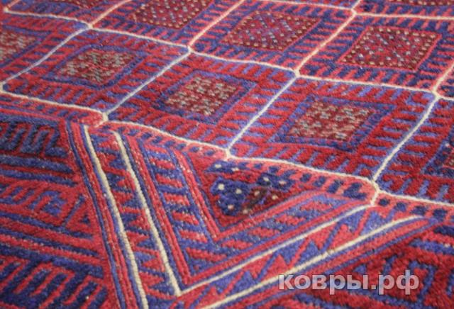 ковер ручной работы Шерстяной Афганский ковер ручной работы Mushwani (Мушвани) 2.9x2 — фото 2