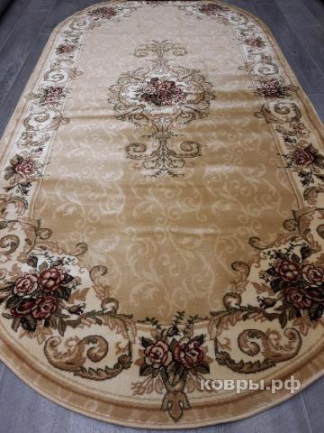 ковер MERINOS OLYMPOS D467 BEIGE Овал — фото 2