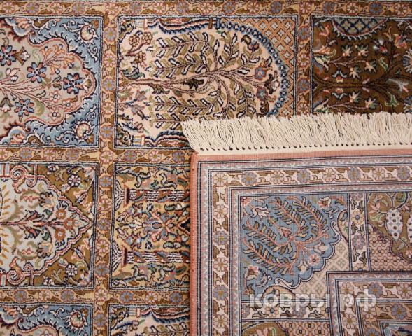 ковер ручной работы Шелковый Индийский ковер ручной работы Kashmir (Кашмир Бахтияр) 1.86x1.25 — фото 2