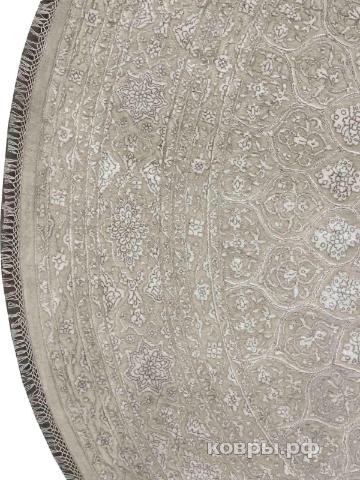 ковер ручной работы Индийский ковер ручной работы из шелка и шерсти 2.99x2.99 — фото 3