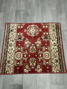 Коврик №265-красный,размер 1 на 0,85 метра