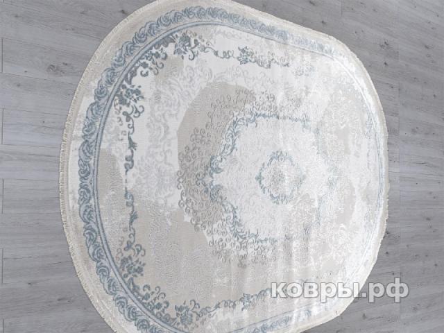 ковер Ковер ARDA EFSAN L278A CREAM SHRINK / BLUE FDY Овал — фото 2