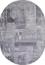 ковер KARMEN HALI ARMINA 03758A GREY / GREY Овал