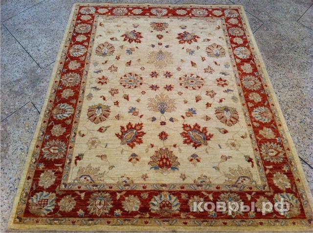 ковер ручной работы Афганский ковер ручной работы Чуби 1.55x2.02м — фото 2