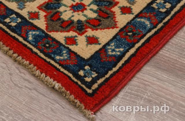 ковер ручной работы Пакистанский ковер ручной работы Казах 1.05x1.49м — фото 4