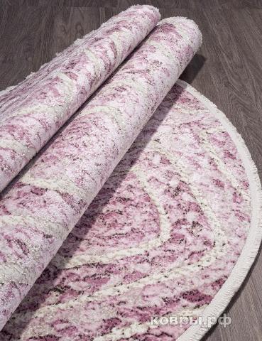 ковер MERINOS MOROCCO D856 PINK Овал — фото 3