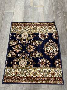 Коврик № 883,синий,размер 0,8 на 1 метр