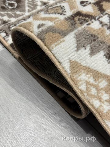 ковер Ковер AIDIN CARPET PRAGA 06050A BROWN / TOZ GRI — фото 4