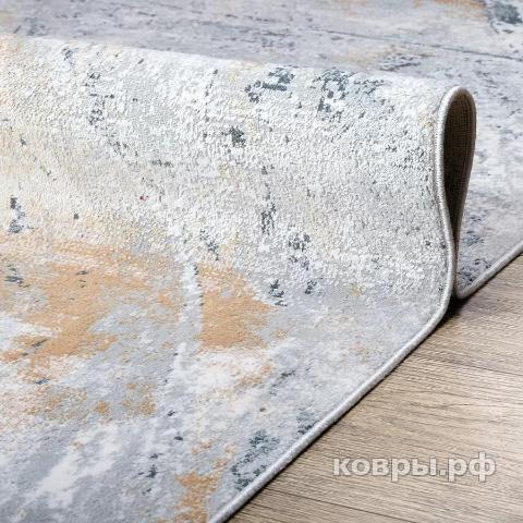 ковер Karmen hali Lite A523A GRAY / CREAM — фото 2