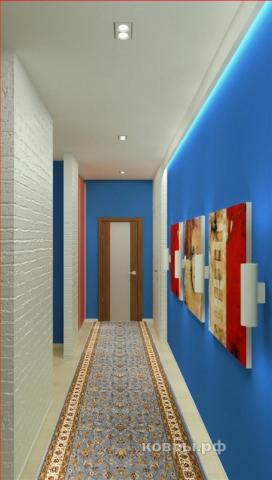 дорожка Merinos buhara 5471 blue — фото 3