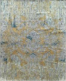 Индийский ковер ручной работы из шелка и шерсти 3.02x2.49