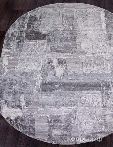 ковер KARMEN HALI ARMINA 03758A GREY / GREY Овал — фото 2