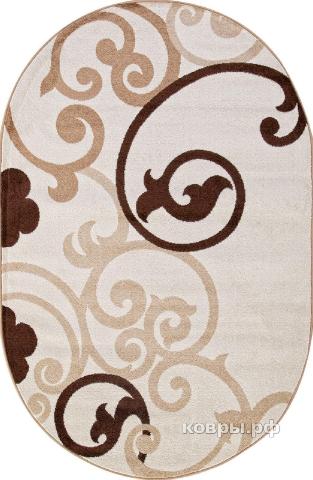 ковер MERINOS SUNRISE 2 v805 LIGHT CREAM Овал — фото 2