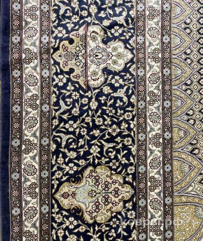 ковер ручной работы Шелковый Китайский ковер ручной работы 3.1x2.5 — фото 2