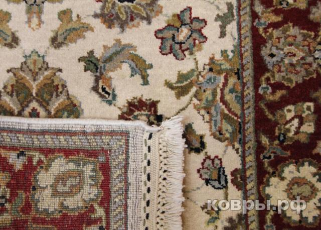 ковер ручной работы Шерстяной Индийский ковер ручной работы 1.3x0.78 — фото 3