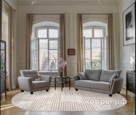 ковер Ковер MERINOS DIOS F440 CREAM Овал — фото 3