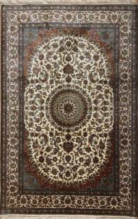 Шелковый Индийский ковер ручной работы Kashmir (Кашмир) 1.89x1.26