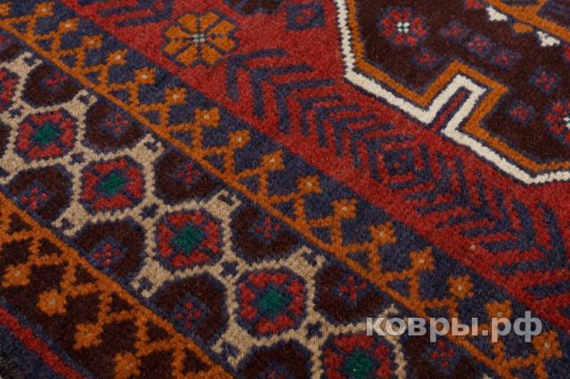 ковер ручной работы Пакистанский ковер ручной работы Балучи 1.0x1.5м — фото 7