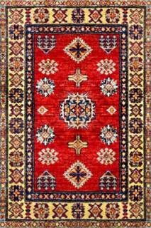 Афганский ковер ручной работы Казах 0.74x1.05м