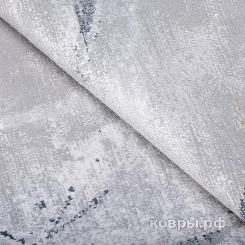 ковер Karmen hali Lite A523A GRAY / CREAM — фото 3