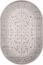 ковер MERINOS VALENCIA DELUXE F014 CREAM-L.BLUE Овал