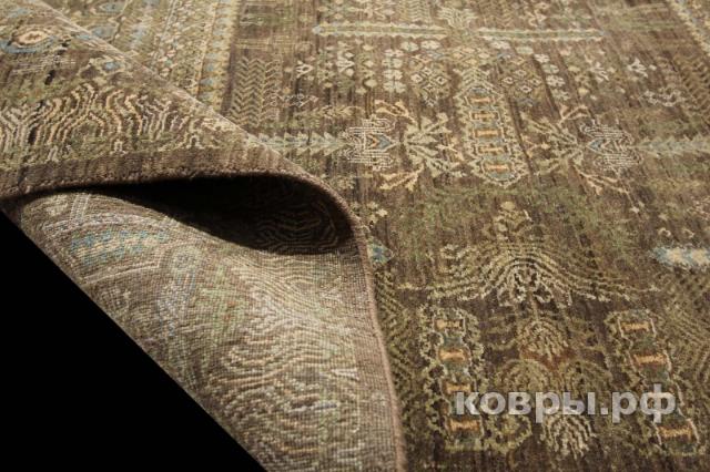 ковер ручной работы Шерстяной Индийский ковер ручной работы 3.78x2.7 — фото 6