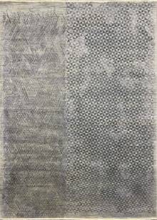 Шелковый Афганский ковер ручной работы Modern (Модерн) 2.75x1.97