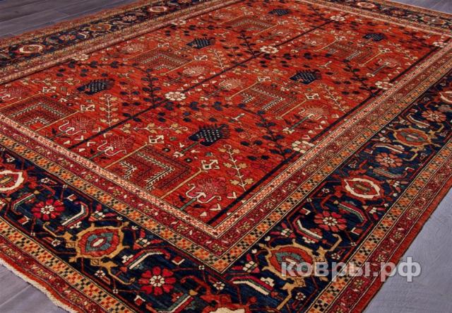 ковер ручной работы Пакистанский ковер ручной работы Биджар 2.47x3.26м — фото 3