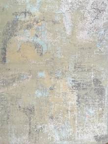 Индийский ковер ручной работы из шелка и шерсти 2.47x3.08