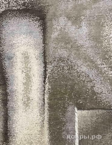 ковер ручной работы Индийский ковер ручной работы из шелка и шерсти 3.66x2.73 — фото 2