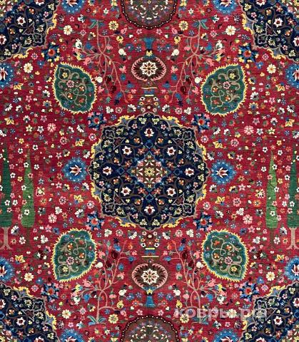 ковер ручной работы Шерстяной Иранский ковер ручной работы Tabriz (Табриз) 5.24x3.17 — фото 2