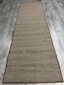 Коврик № 1305,коричневый,размер 1,15 на 3,8 метра