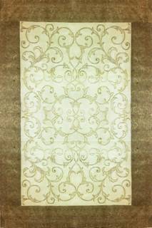 Дизайнерский ковер ручной работы из шерсти дикого яка 036 1.68x2.44