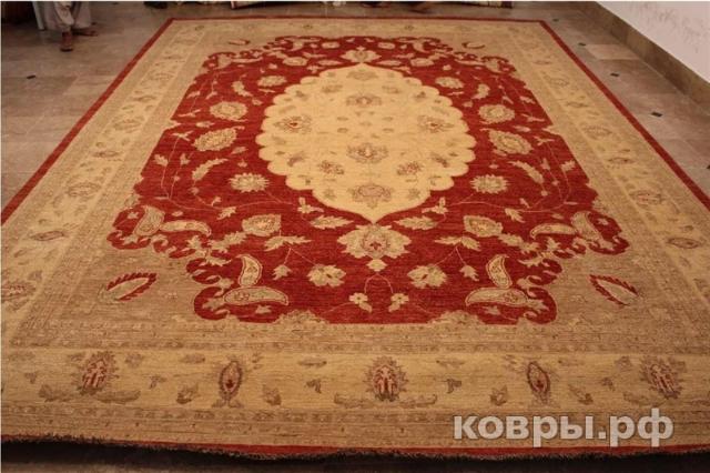 ковер ручной работы Афганский ковер ручной работы Чуби 3.03x4.03м — фото 2