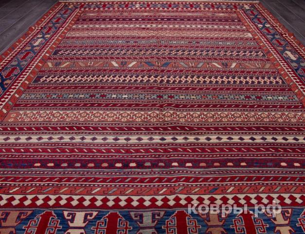 ковер ручной работы Иранский ковер ручной работы Сумах Сиржан 2.42x3.37м — фото 2