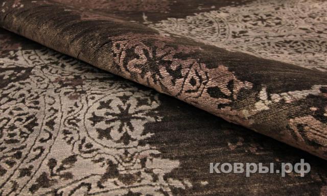 ковер ручной работы Индийский ковер ручной работы из шелка и шерсти 3.03x2.4 — фото 6