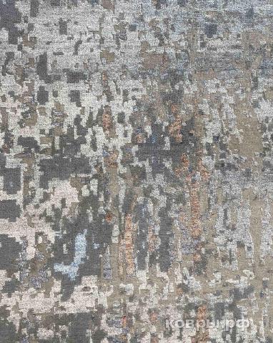 ковер ручной работы Индийский ковер ручной работы из шелка и шерсти 6.11x4.94 — фото 7