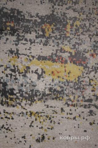 ковер ручной работы Индийский ковер ручной работы из шелка и шерсти 3.74x2.65 — фото 4