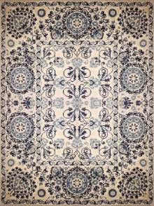 Шелковый Афганский ковер ручной работы Susane (Сюзане) 4.19x3.02