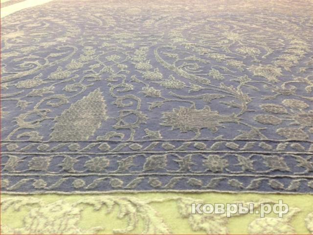 ковер ручной работы Индийский ковер ручной работы Жайпур Агра 2.4x3.04м — фото 3