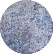 Ковер ARMINA 03851A BLUE / BLUE Круг
